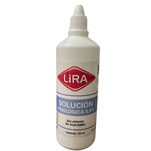 [25263] SUERO FISIOLOGICO LIRAX0.9%X120ML